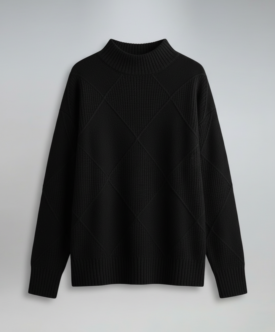 Women's turtleneck sweater