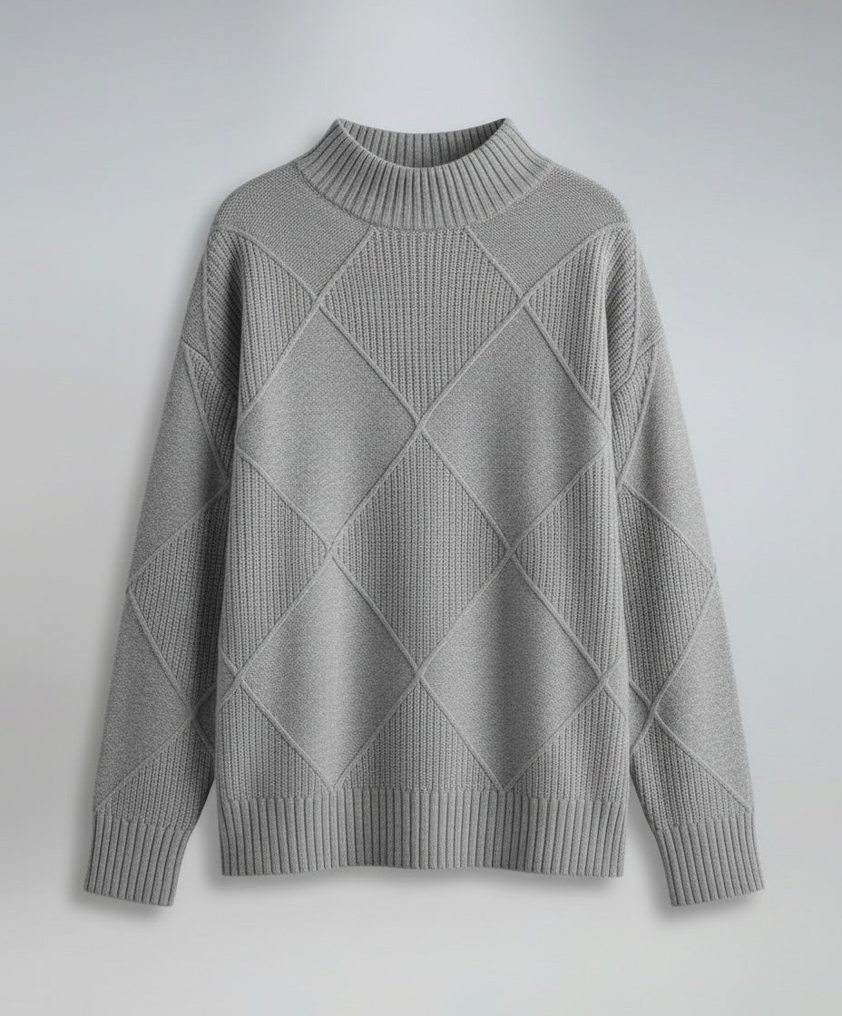 Women's turtleneck sweater