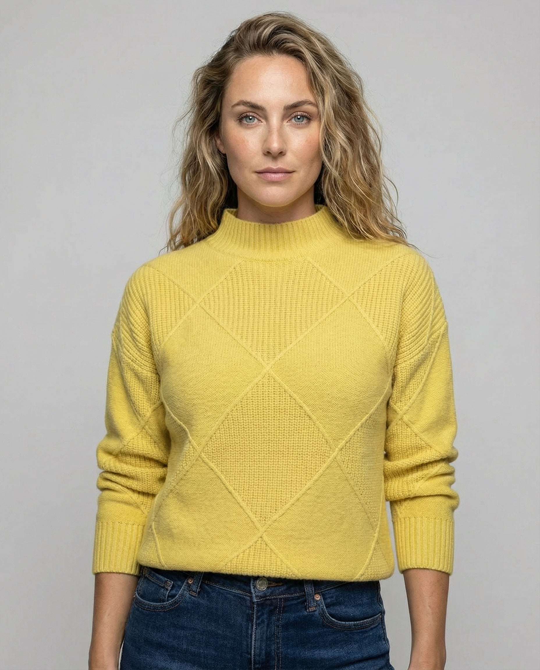 Women's turtleneck sweater