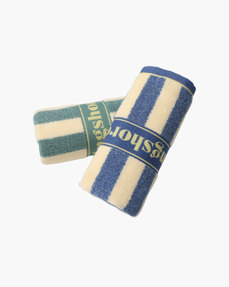 Handtuch mit Küstenstreifen