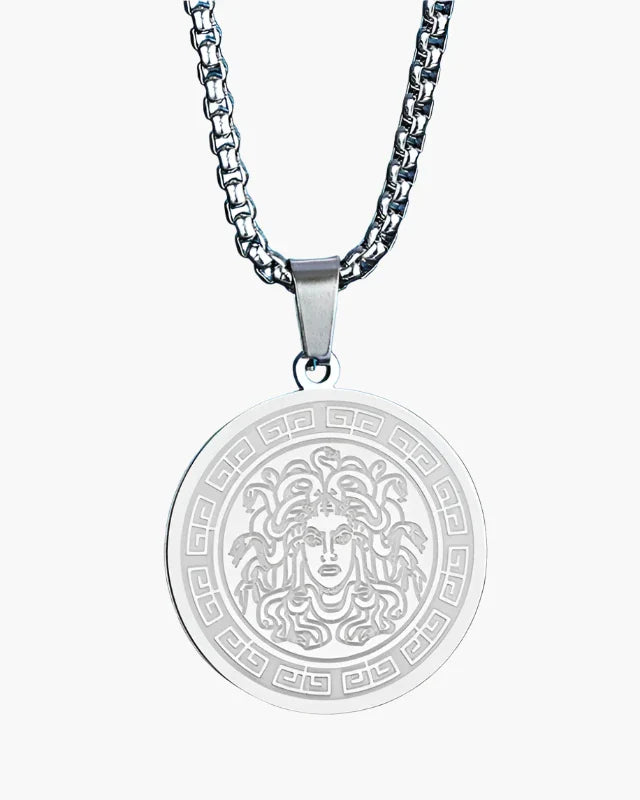 Medusa Lange Kette (Gold & Silber)