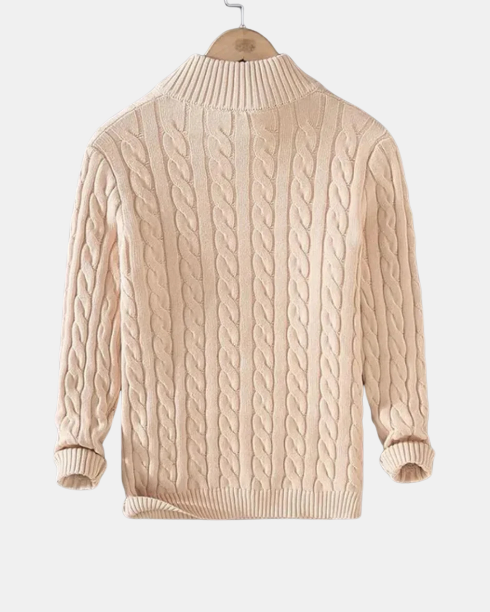 Lyndon - Pullover mit halbem Reißverschluss