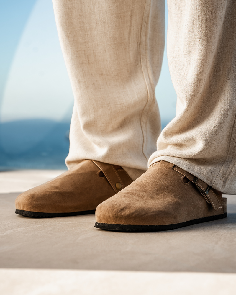 Klyne Wildleder Clogs