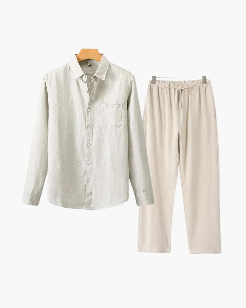 Old Money Leinen Combo (Langarm)