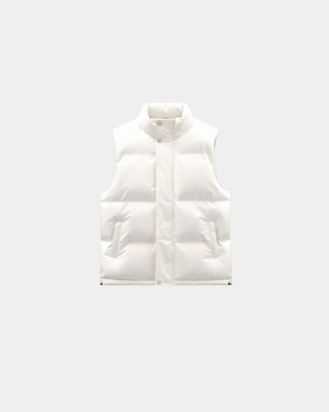 Quiet Luxury Hochgeschlossenes ärmelloses Gilet