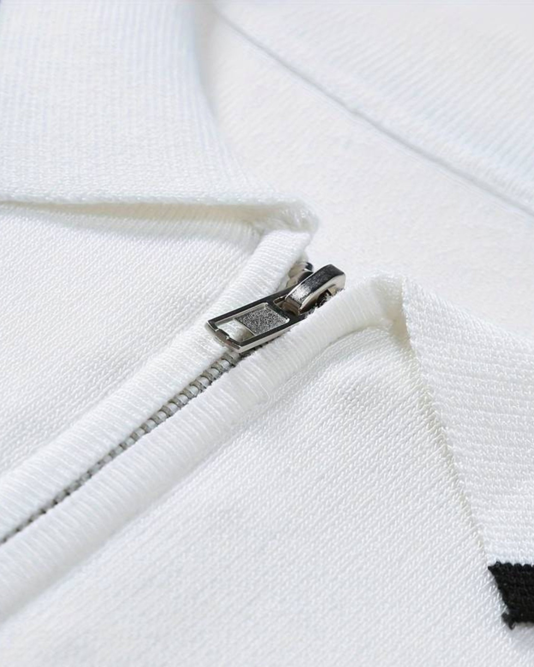 Klassisches Quarter-Zip Golf-Polo