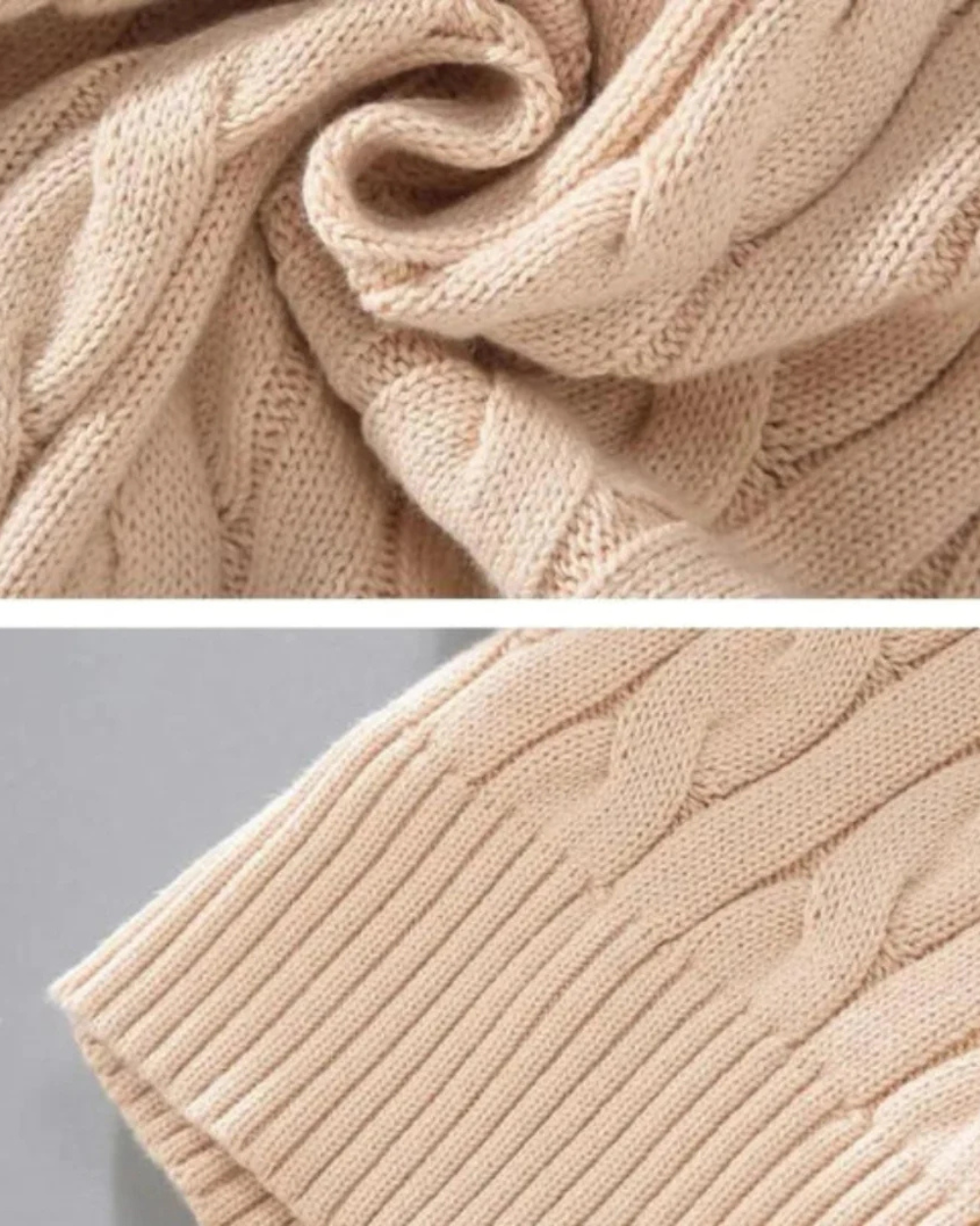 Lyndon - Pullover mit halbem Reißverschluss