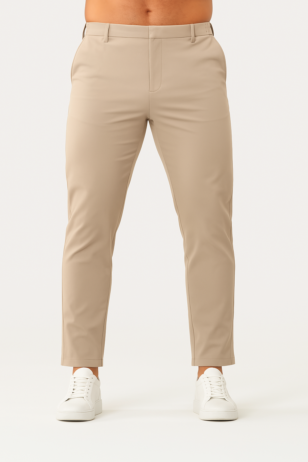 Prestige Fit-Hose - Sand Beige