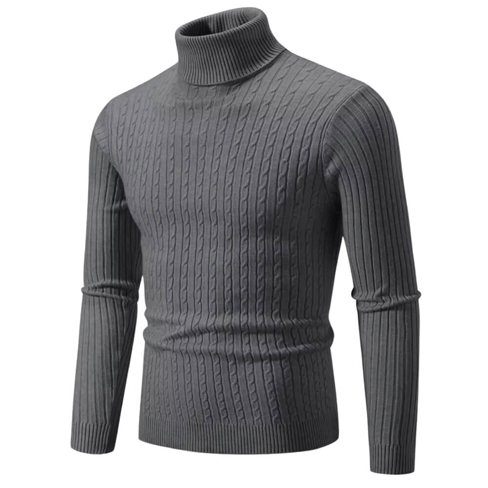 Luciano - Weicher und warmer Rollkragenpullover