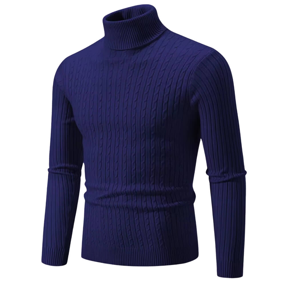 Luciano - Weicher und warmer Rollkragenpullover