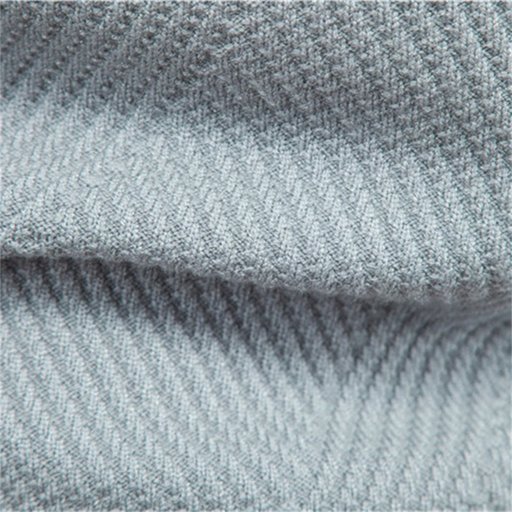 Eros - Warmer langärmeliger Patchwork-Pullover