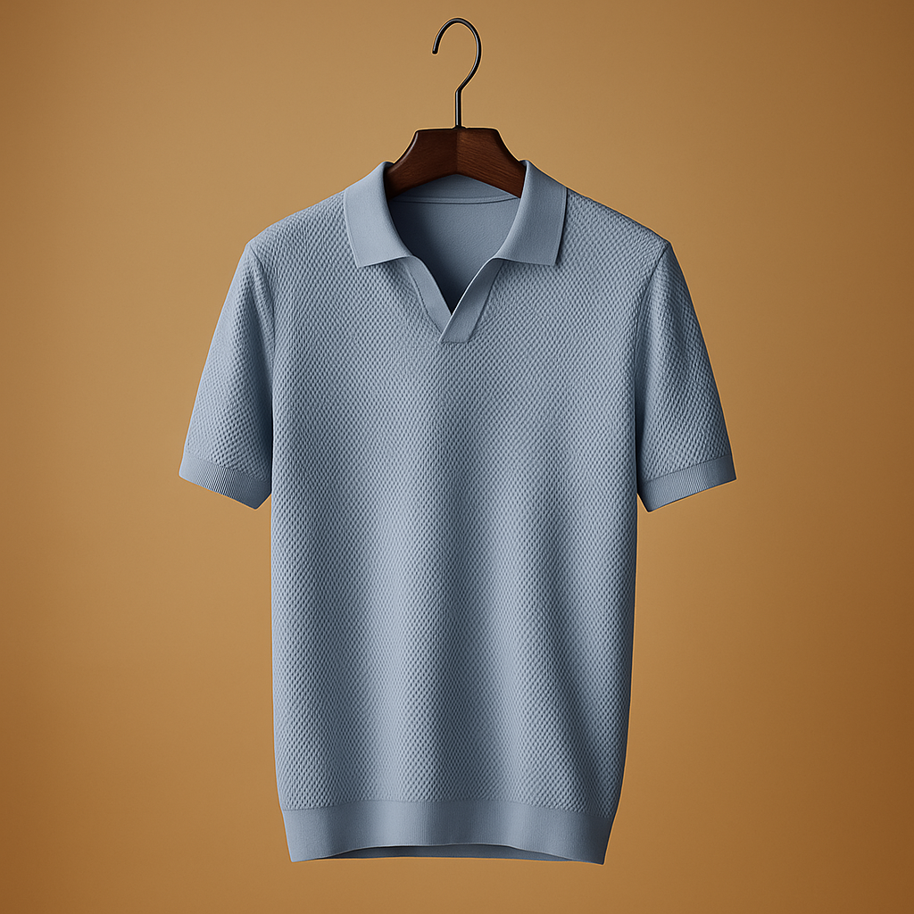 Daan | Klassiek poloshirt met modern pasvorm voor heren