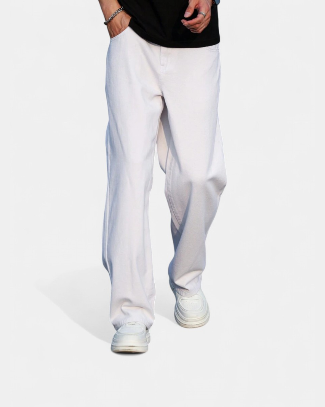 Coastal Ease Loose Fit τζιν παντελόνι