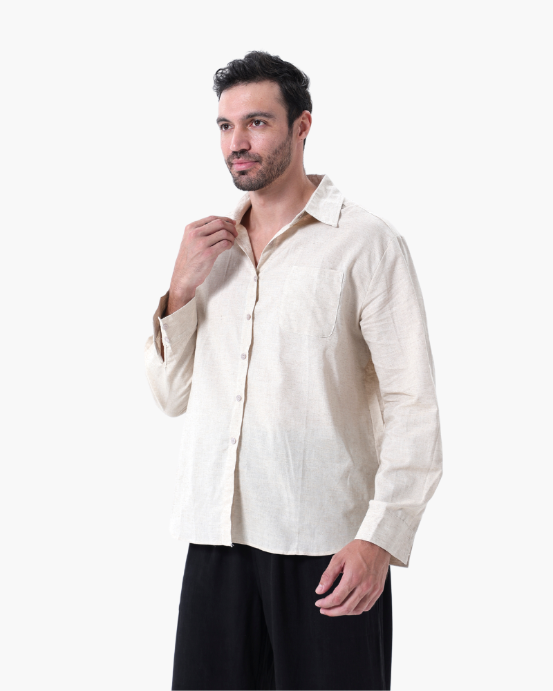 Old Money Linen Combo (μακρυμάνικο)