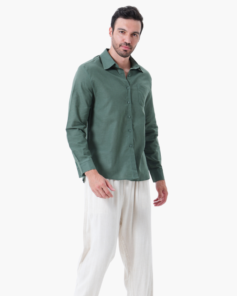 Old Money Linen Combo (μακρυμάνικο)