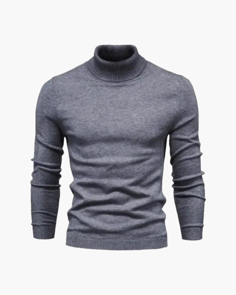 Cuello alto de lana merina Gstaad