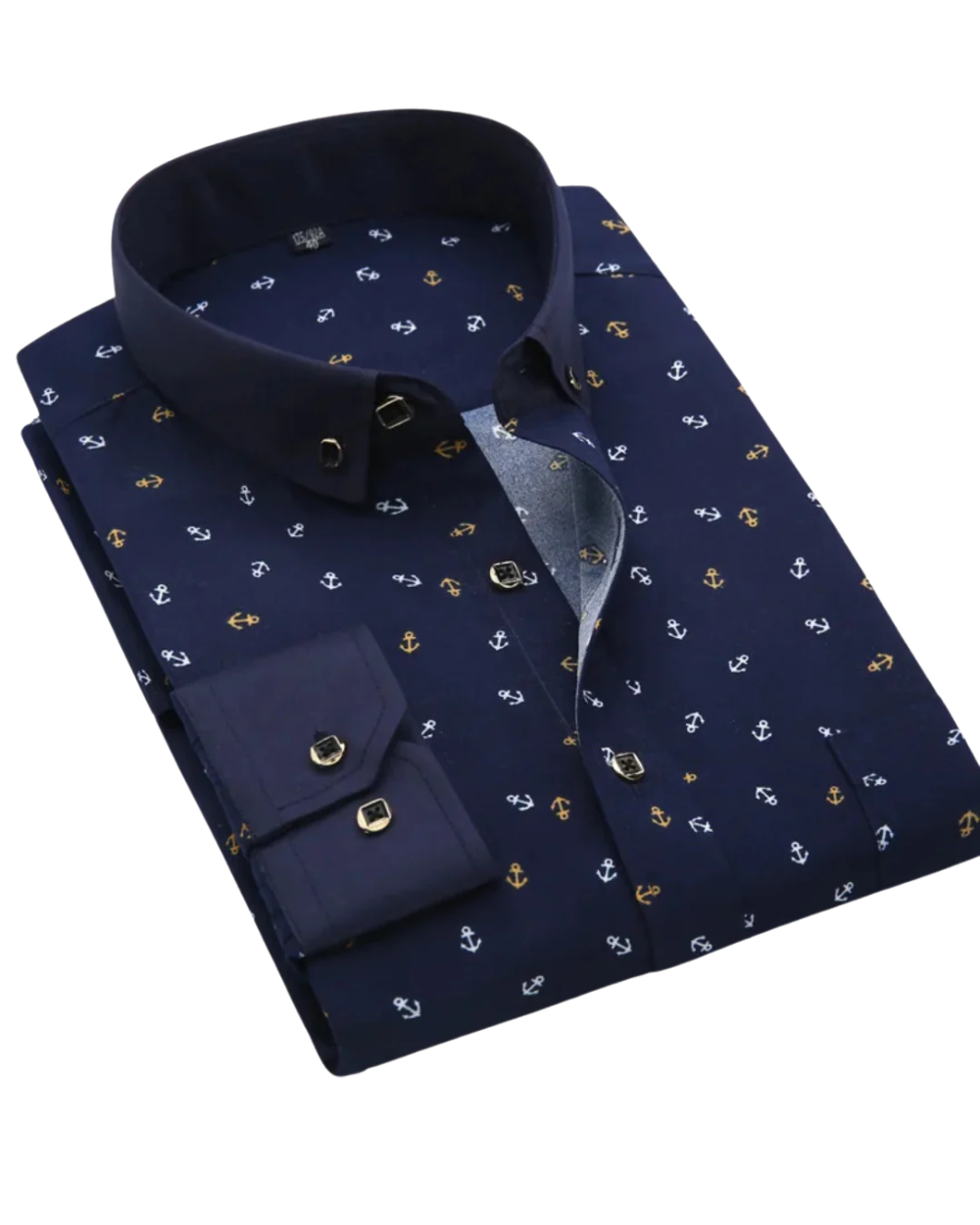 Klyne - Camisa con estampado náutico
