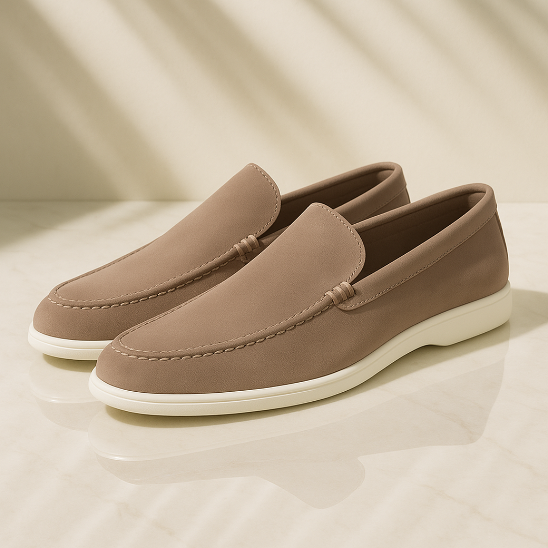 Mocassins en daim