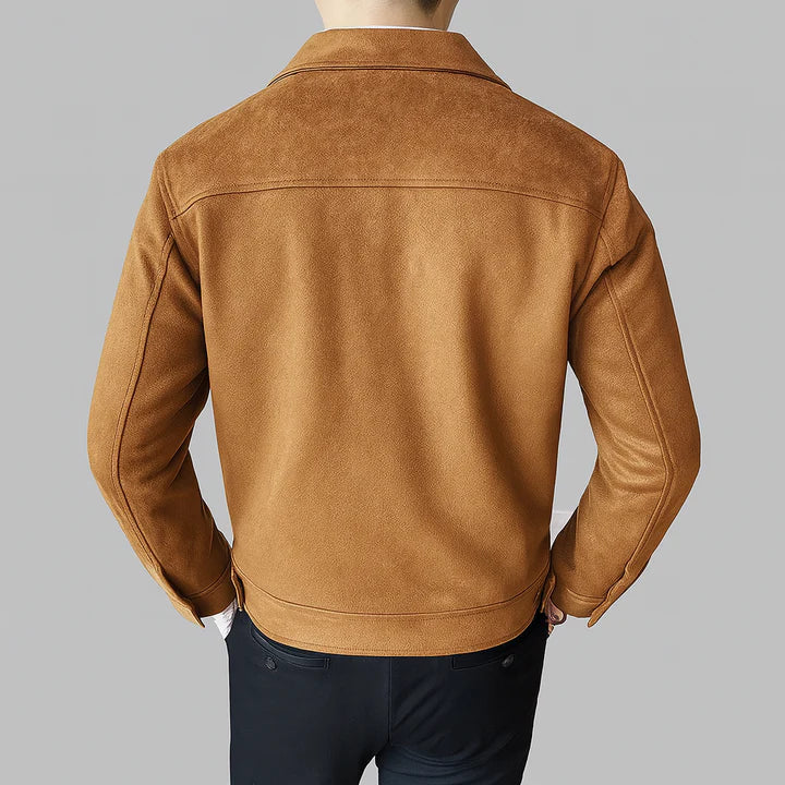 Davila - Élégante veste en daim à manches longues