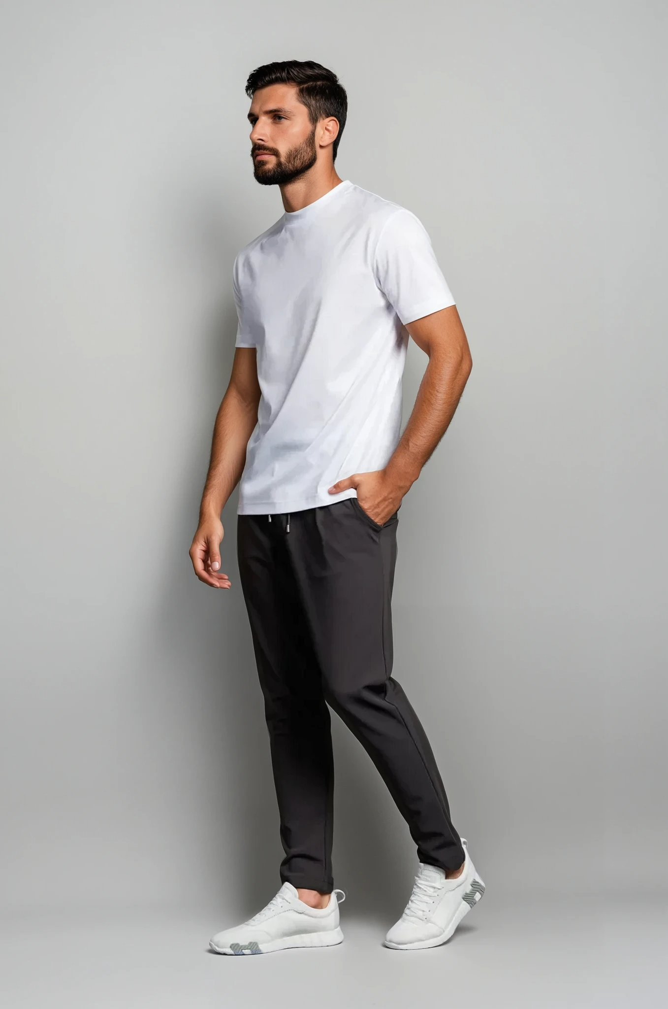 Tee-shirt blanc cristal