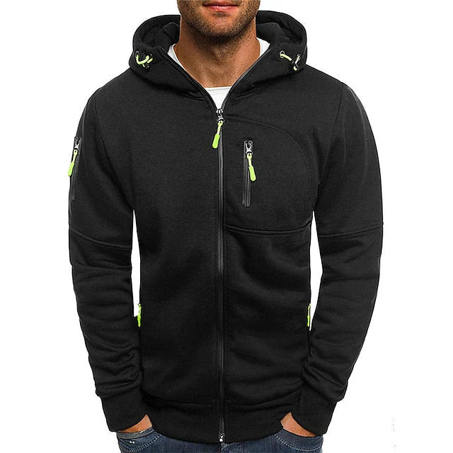 Clark - cardigan zippé à capuche