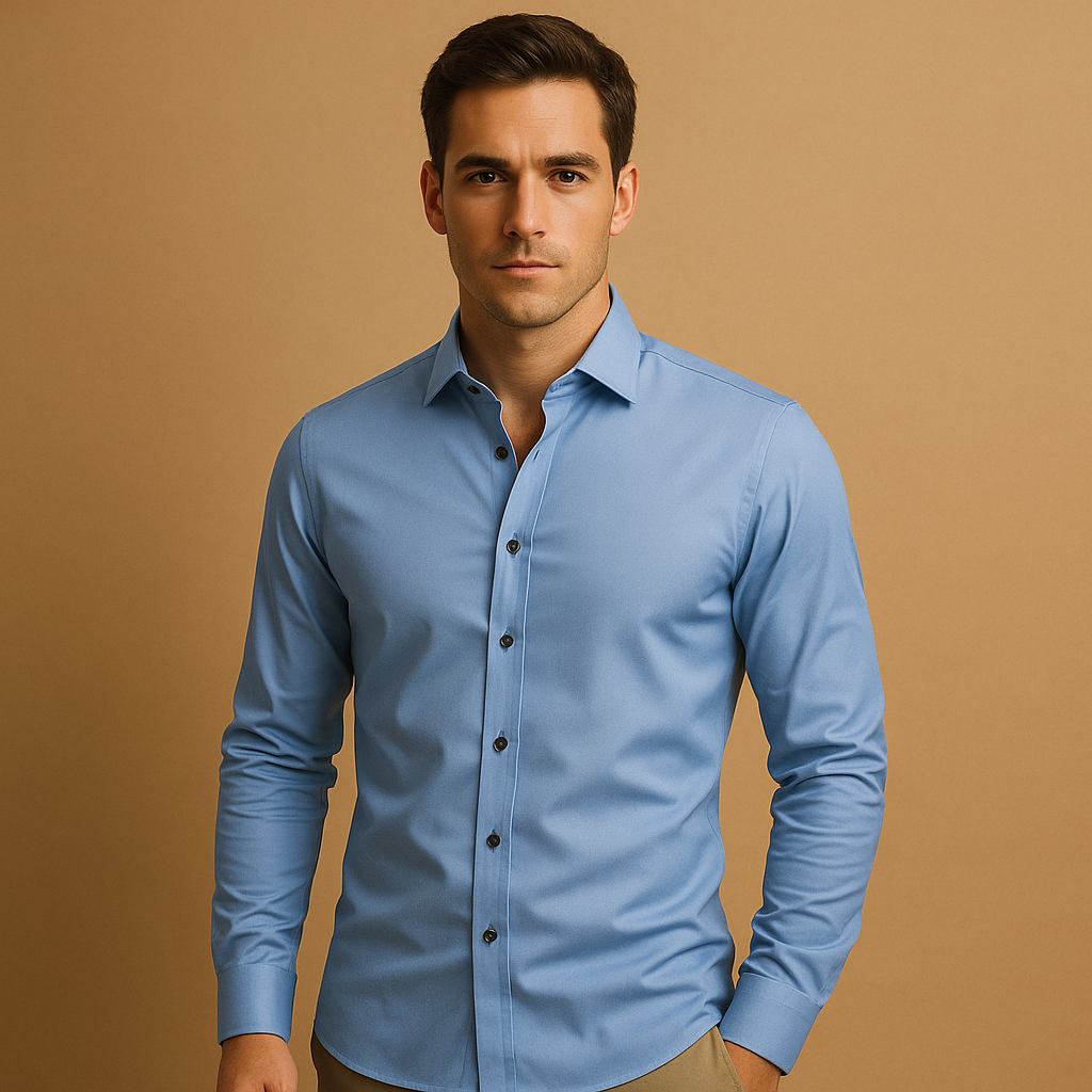 Manteau slim pour hommes en stretch | Ruben