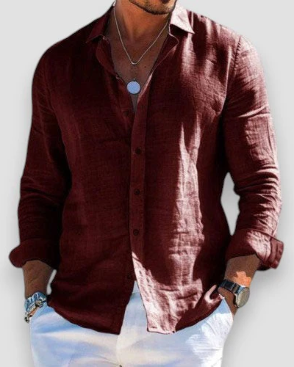 Aldo - Camicia da uomo casual