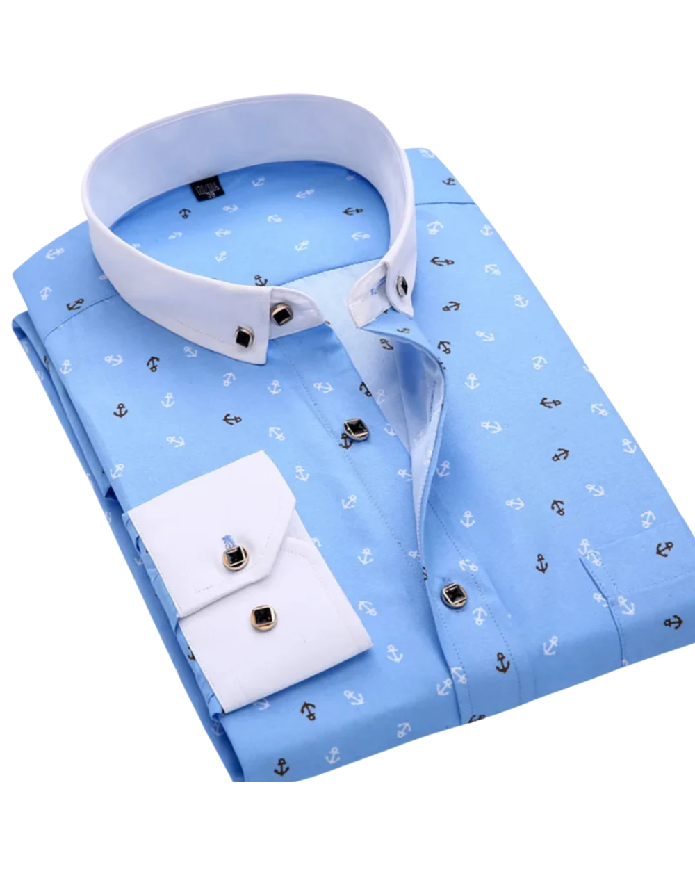 Klyne - Camicia con stampa nautica