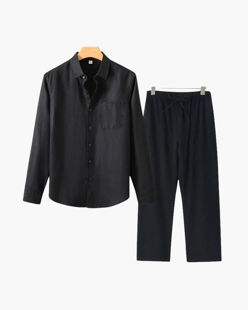 Combo di lino Old Money (manica lunga)