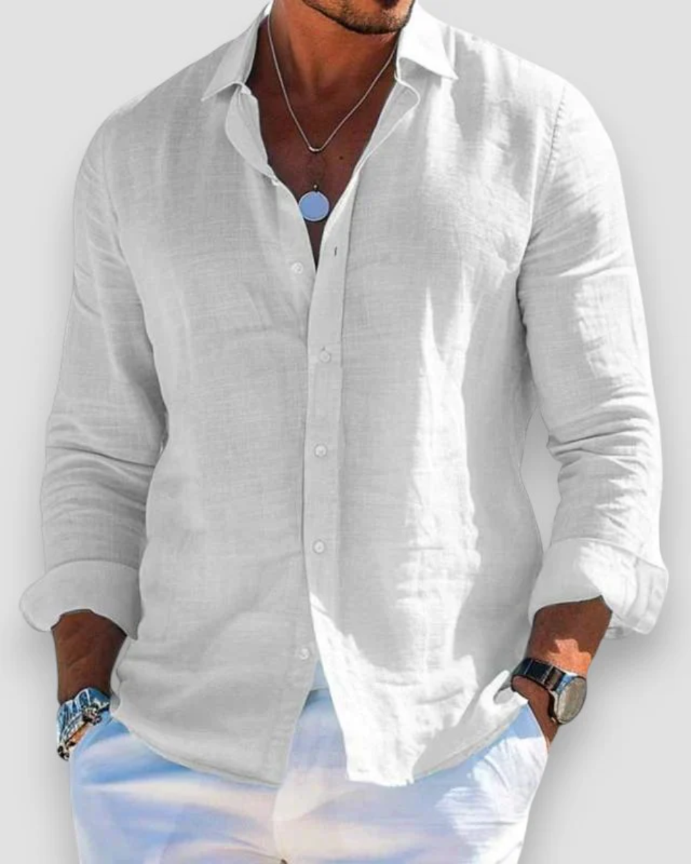 Aldo - Camicia da uomo casual