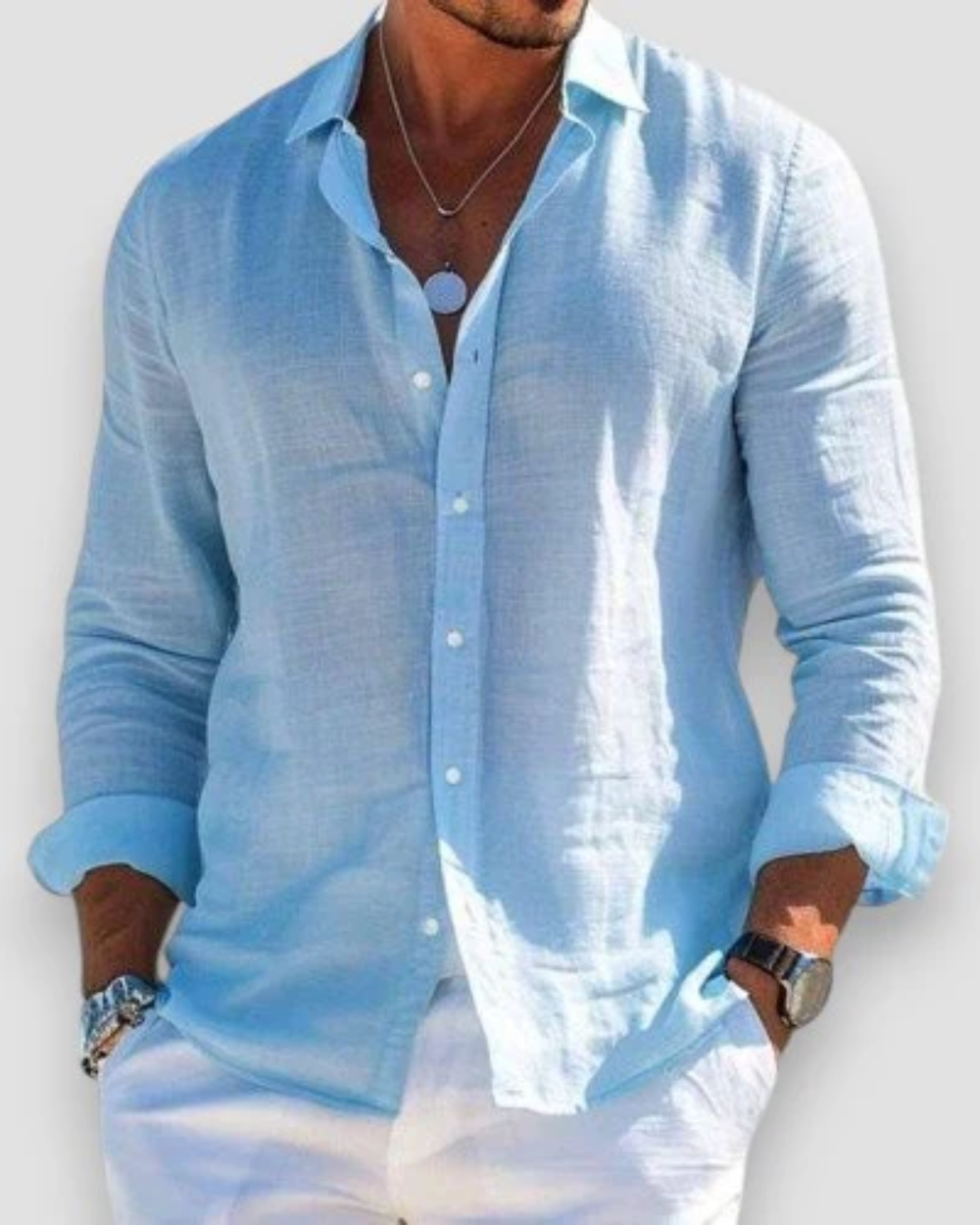 Aldo - Camicia da uomo casual