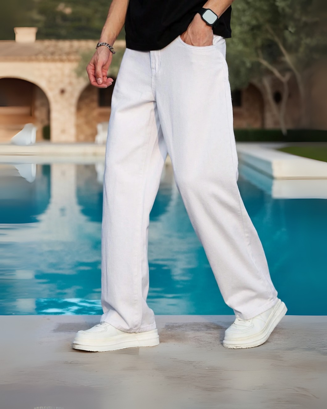 Pantaloni in denim Coastal Ease Loose Fit
