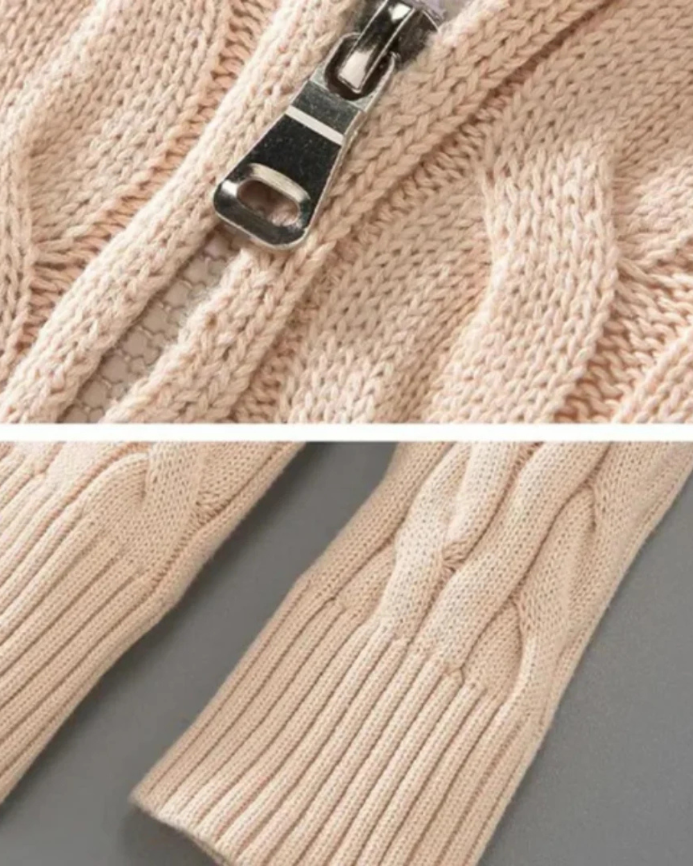 Lyndon - Maglione con mezza zip