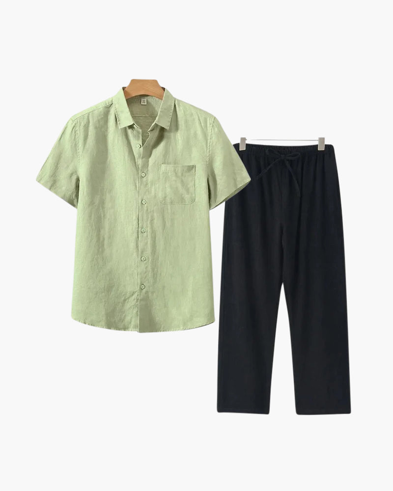 Combo di lino Old Money (manica corta)