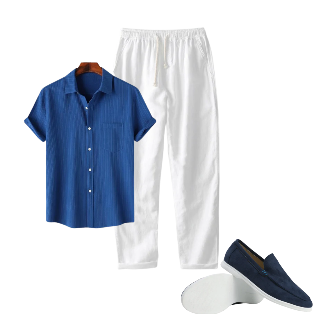 Set 3 pezzi Klyne - blu navy