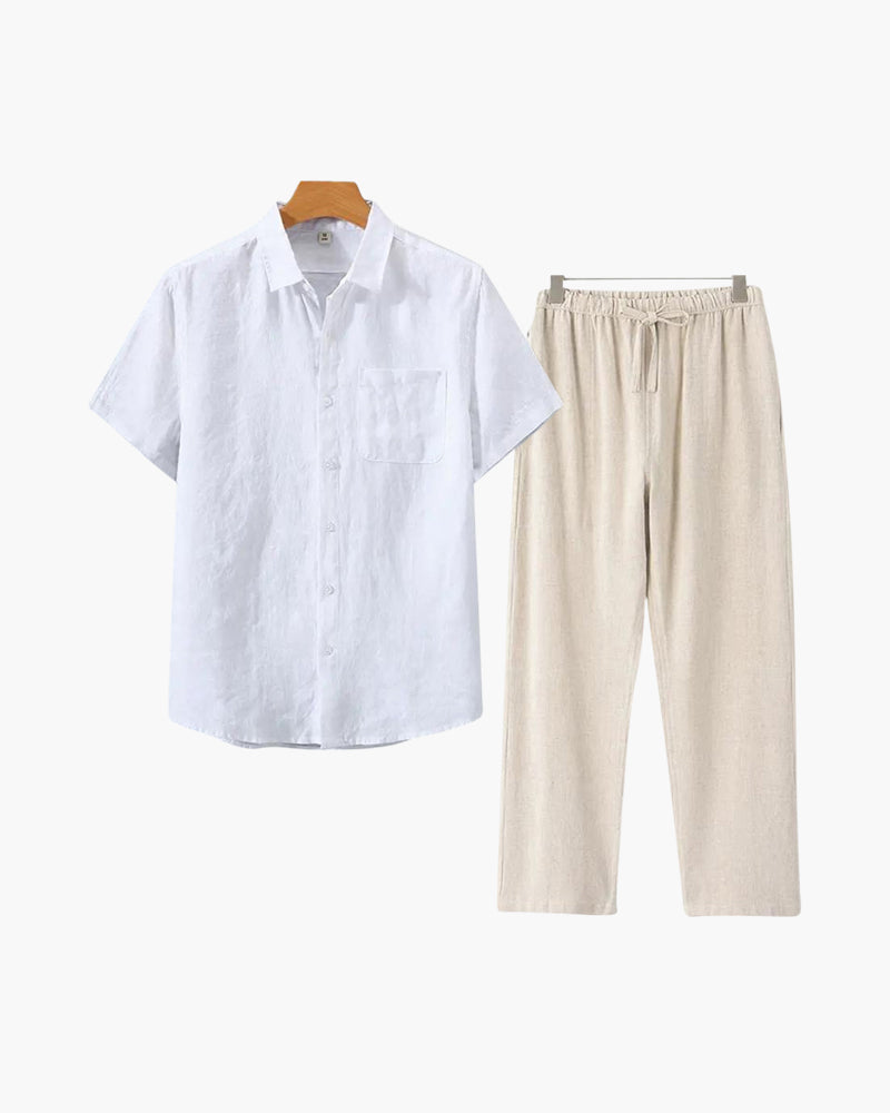 Combo di lino Old Money (manica corta)