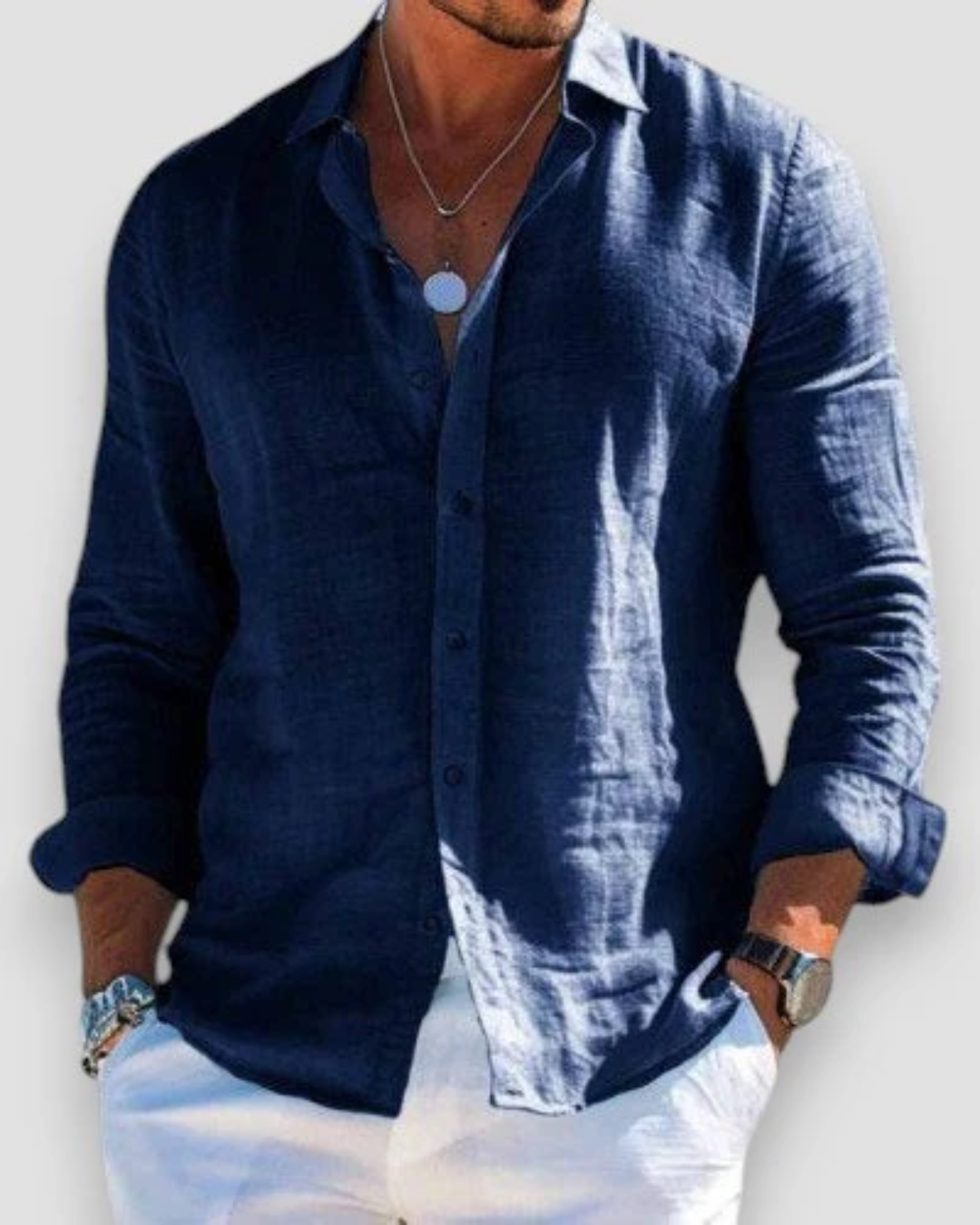 Aldo - Camicia da uomo casual