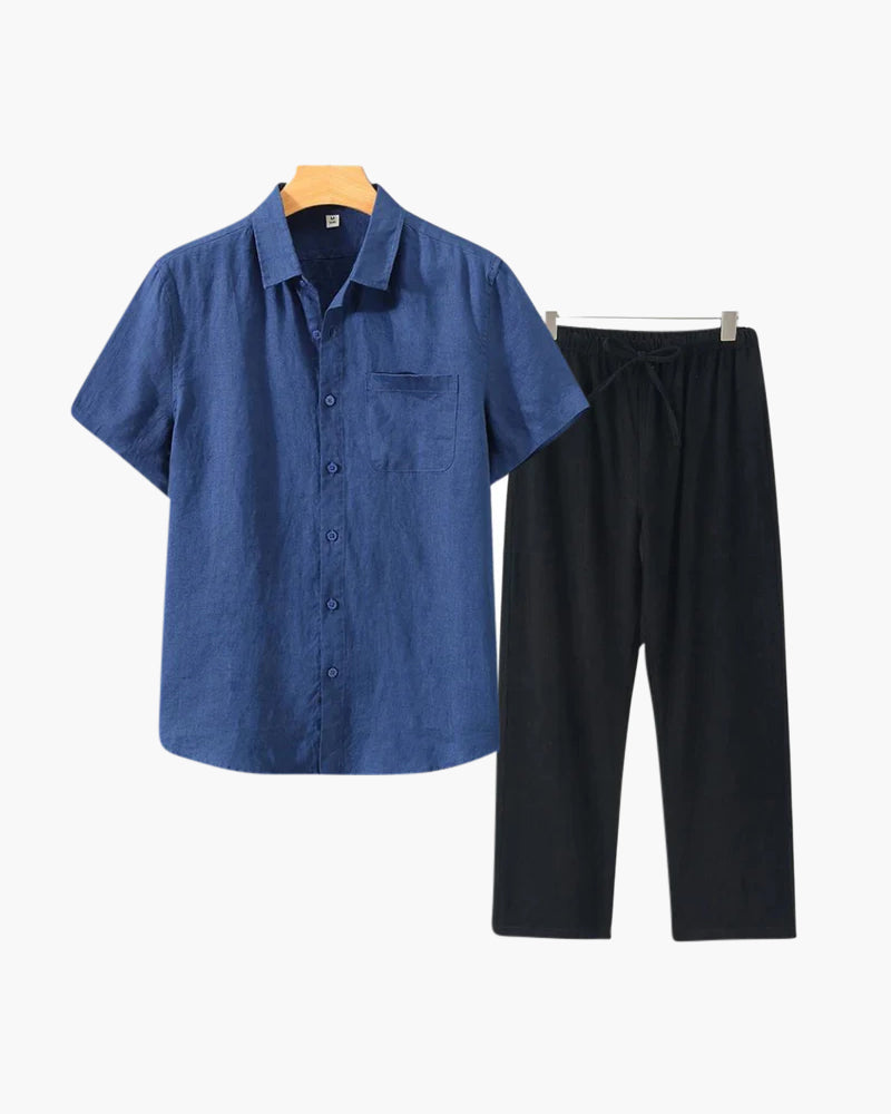Combo di lino Old Money (manica corta)