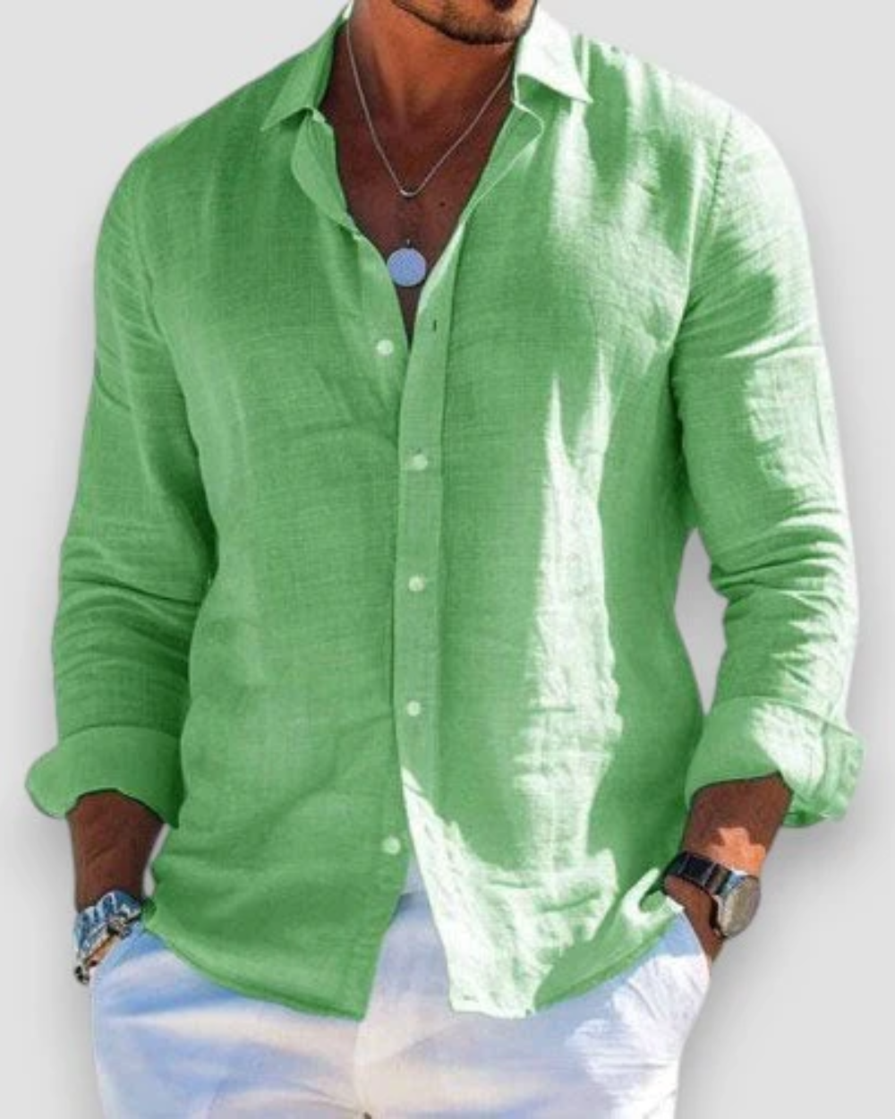 Aldo - Camicia da uomo casual