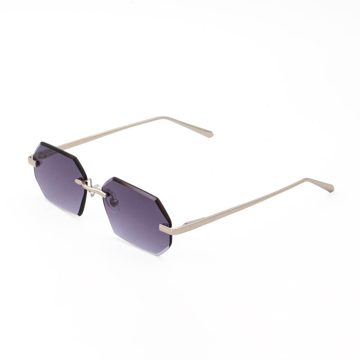 Taglio a diamante - Cornice grigio-argento