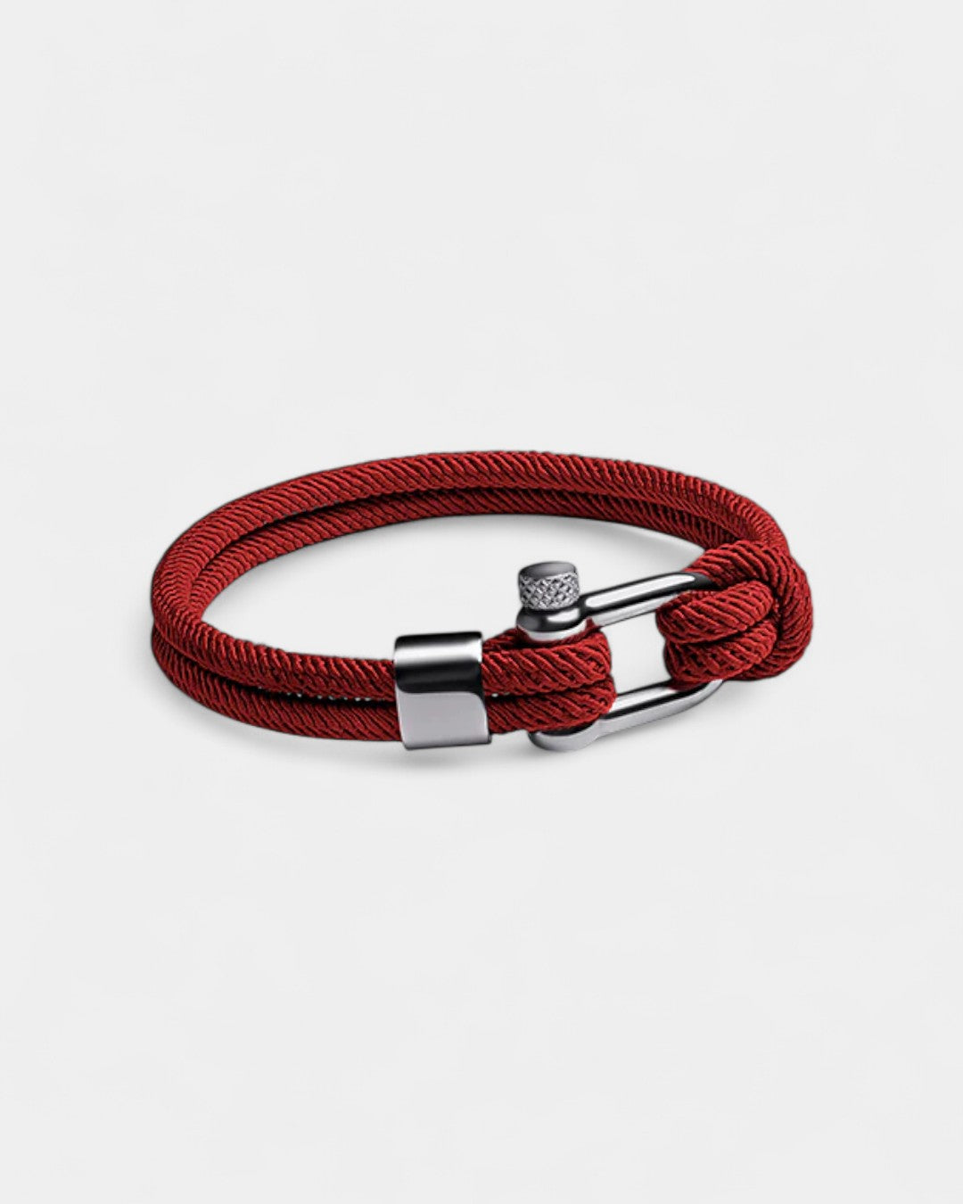 Bracciale con ancora cremisi