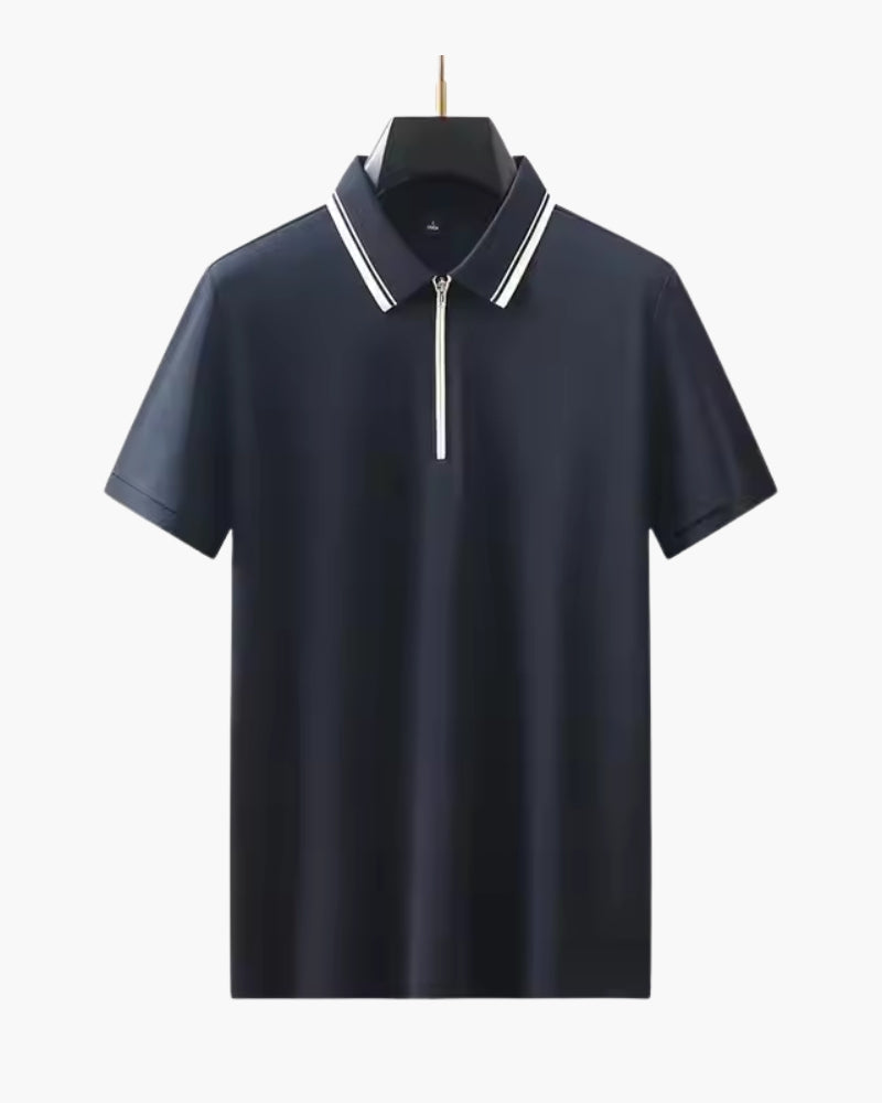 Polo con zip Premium