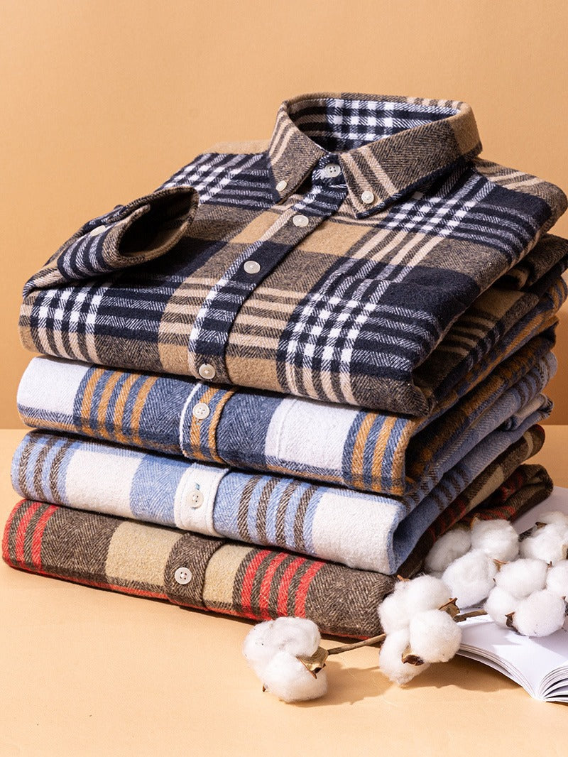 Klyne - Camicia a quadri in cotone