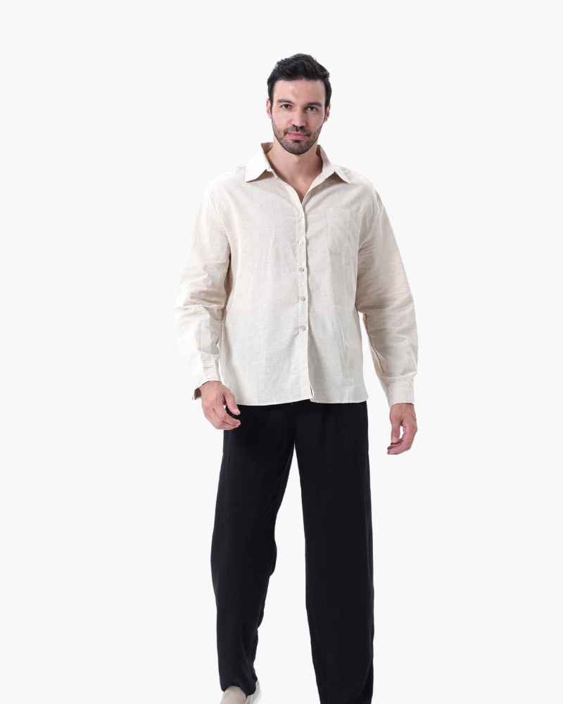 Combo di lino Old Money (manica lunga)