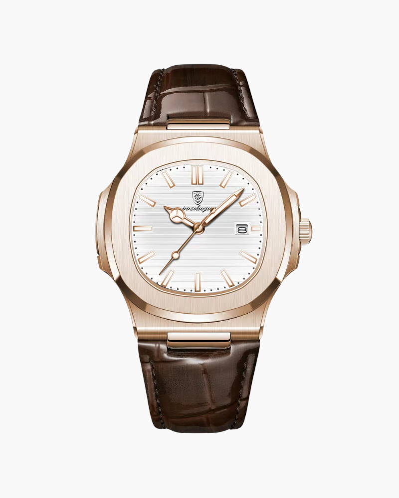 Horloge Lisbon Leer
