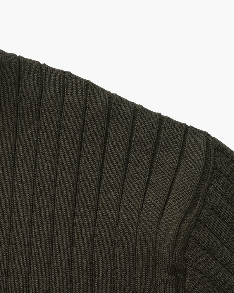 Premium geribde polo
