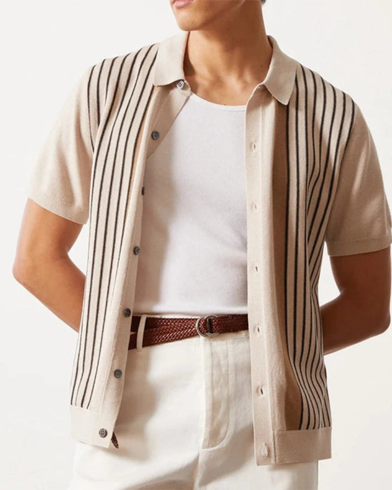 Premium gebreide polo