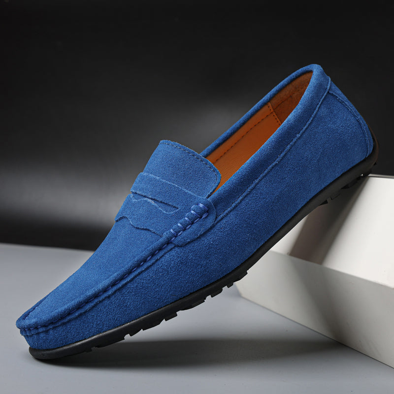 Retro suède heren schoenen