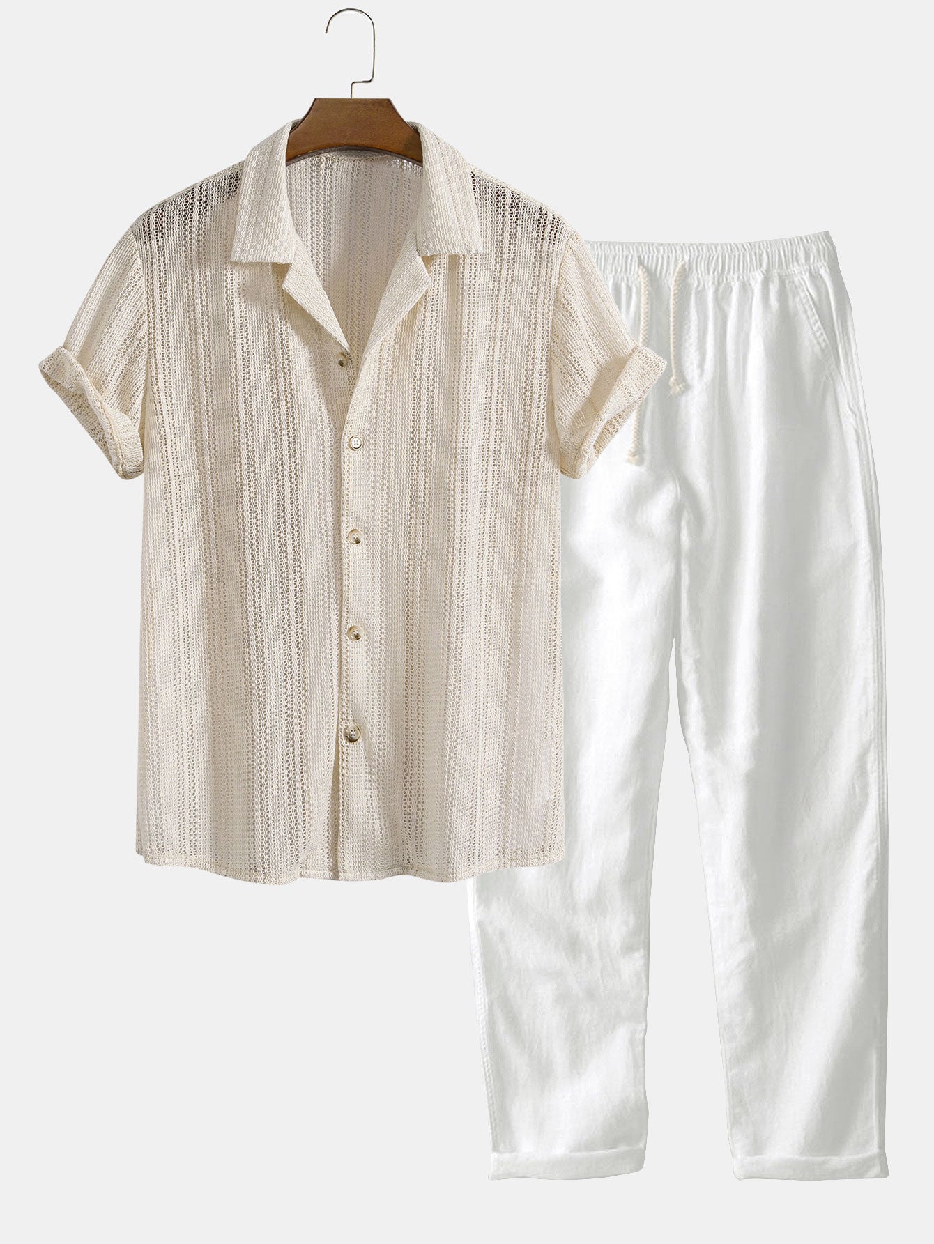 Conjunto de 3 peças Klyne - Ivory Sands