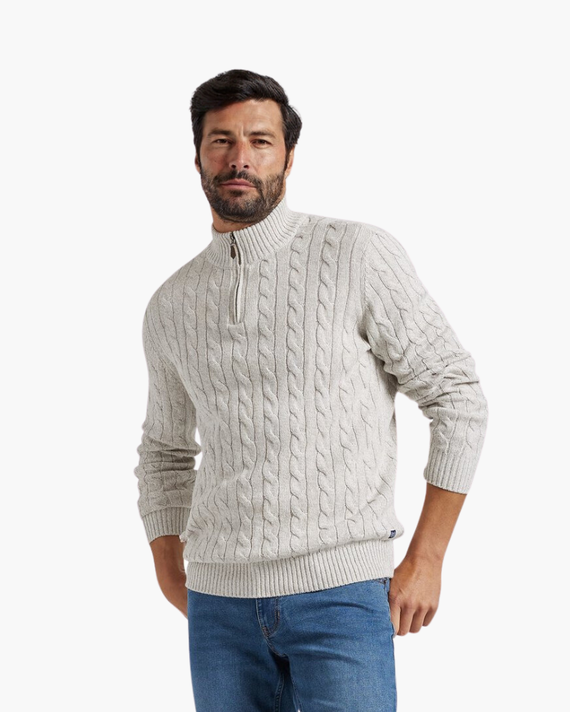 Camisola Verbier com meio fecho